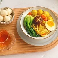 鲜逢咖喱鱼丸乌冬面的做法图解11