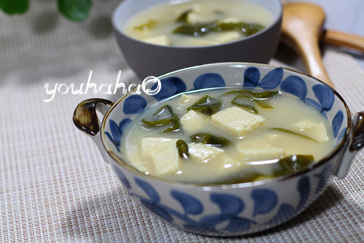 日式豆腐海带味增汤的做法