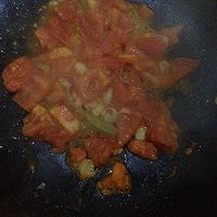 西红柿青菜疙瘩汤的做法图解3