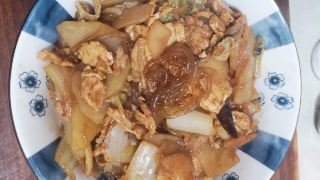 美味家常菜！长安乱炖！（西安版猪肉白菜炖粉条）的做法