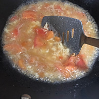 番茄鸡蛋疙瘩汤（高汤版）的做法图解7