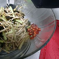 #轻食季怎么吃#鱼腥草拌蒜苔的做法图解7