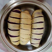 蒸出来的紫薯面包的做法图解10
