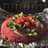 甜菜根披萨的做法图解3