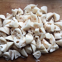 炝汁莲菜的做法图解2