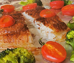 【小番茄烤巴沙鱼】加了肉桂烤鱼超级香的做法