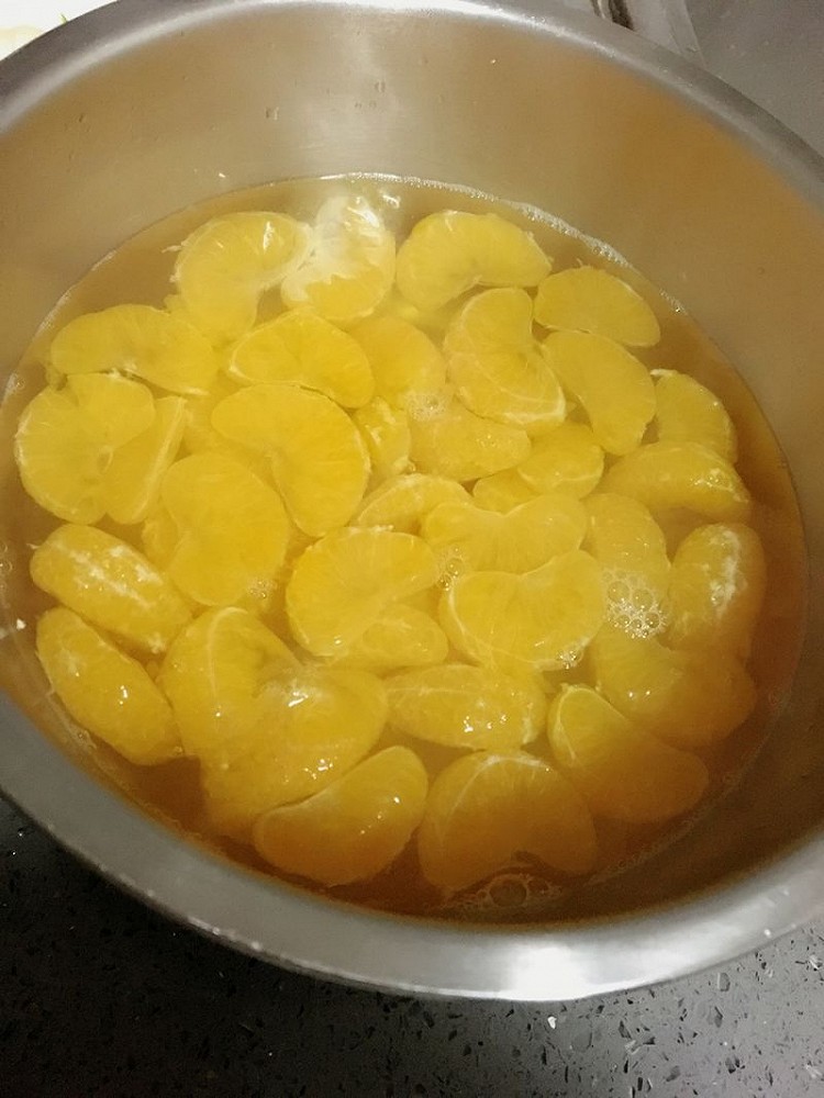 橘子冰糖水的做法