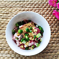 槐花肉包子#馅儿料美食，哪种最好吃#的做法图解2