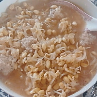 清热解毒豆芽圆子汤的做法图解6