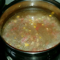 香喷喷的宝宝鲜虾疙瘩汤的做法图解3