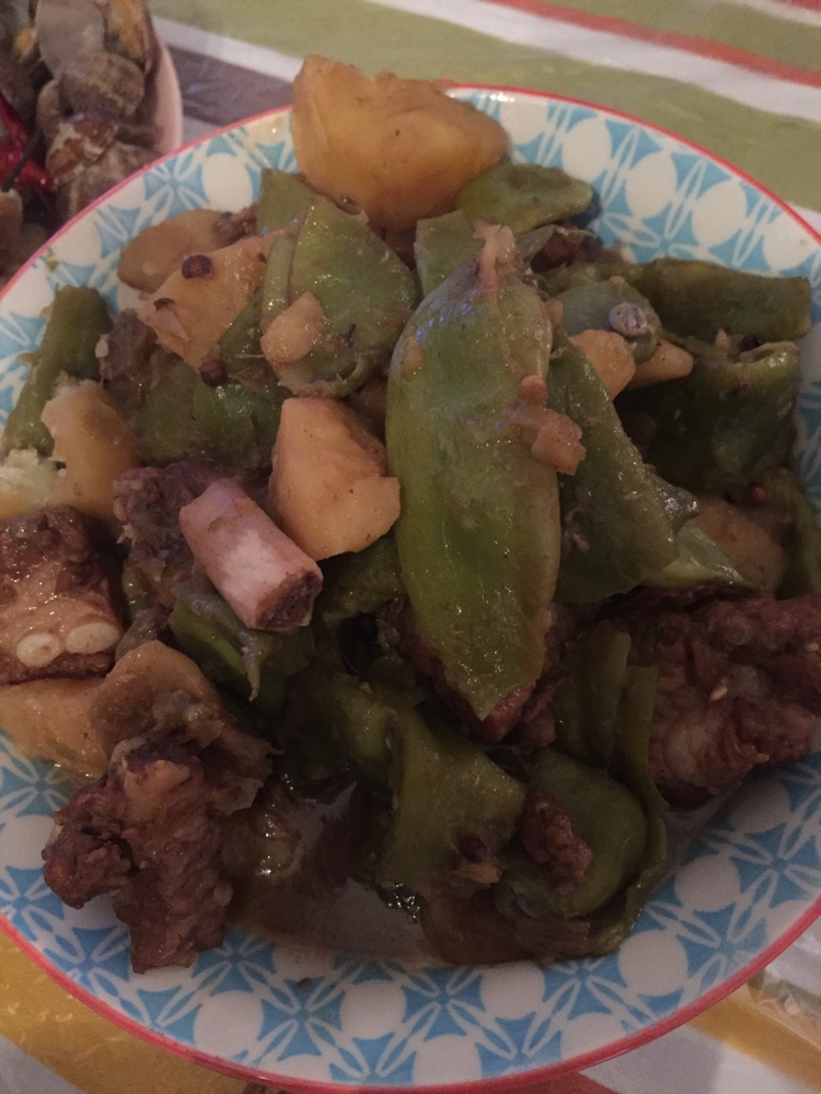 排骨炖豆角的做法图解6