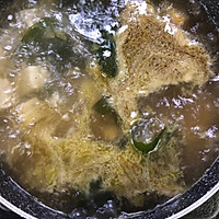 #测测你的夏日美食需求#裙带菜豆腐汤的做法图解4