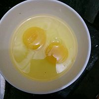 长豆角煎蛋的做法图解3