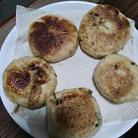 韭菜牛肉饼的做法图解12