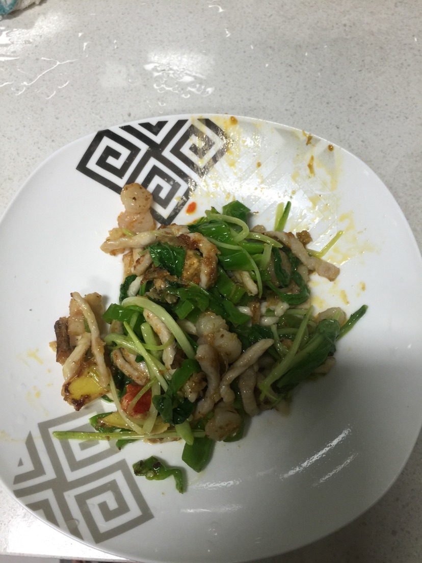 肉丝炒面--蟹糊版的做法图解7