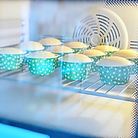 不开裂、不塌陷纸杯蛋糕的做法图解11