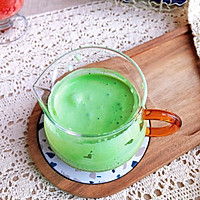 抹茶控最爱-抹茶奶盖拿铁‼️ #原制原味，聚会菜谱#的做法图解7