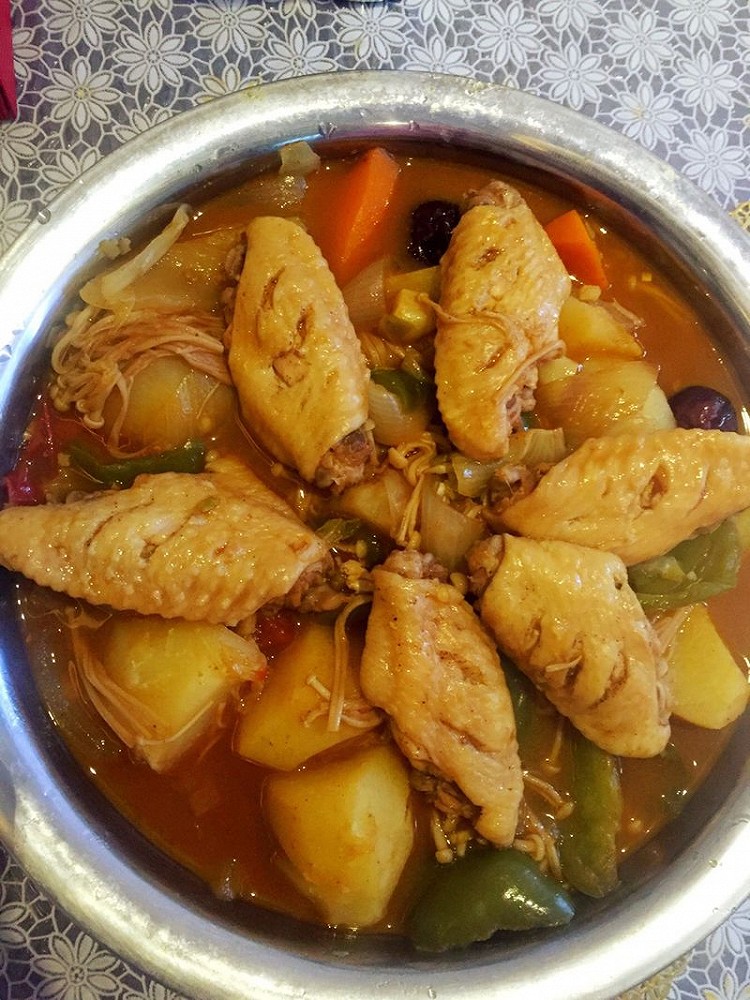 鸡翅焖烧锅的做法