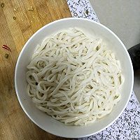 肉沫酸豆角面的做法图解1