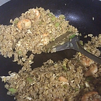 蚝油鲜虾炒饭的做法图解7