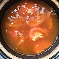 西红柿金针菇丸子汤的做法图解8