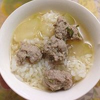 秋天来了-冬瓜羊肉丸子汤（小时候温暖的回忆）的做法图解6