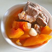 木瓜排骨鸡脚汤的做法图解4