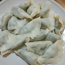 虾仁菜心饺子