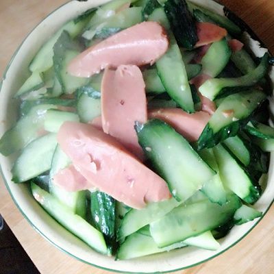 火腿黄瓜