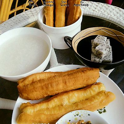没用一滴水的油条