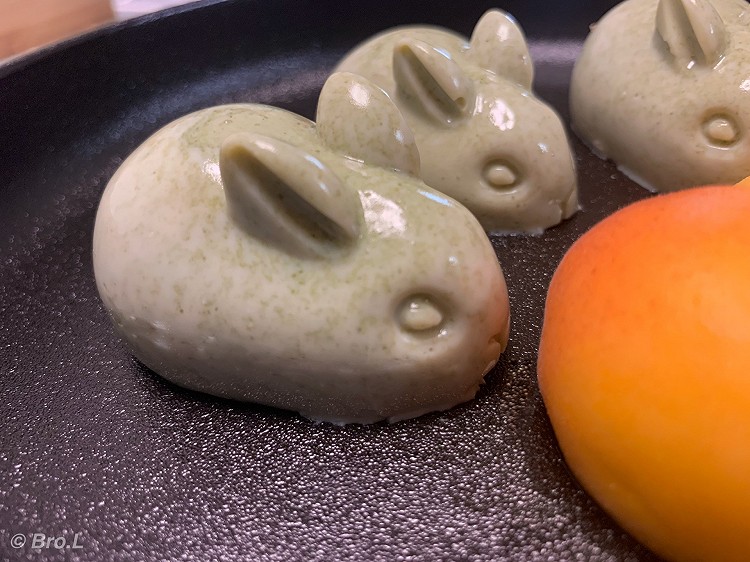 无糖抹茶布丁兔（6月减脂餐系列之二）的做法