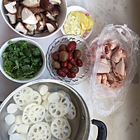 香菇鸡汤的做法图解1