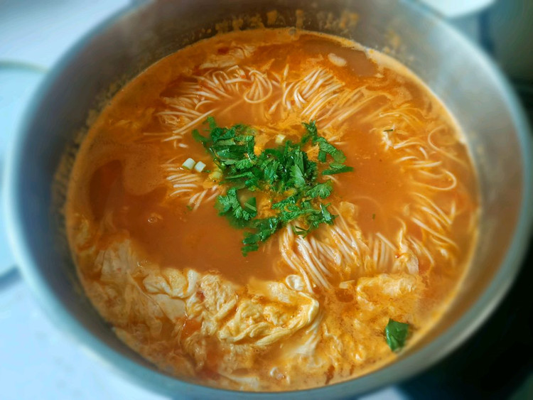 西红柿面汤的做法