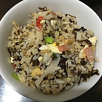 紫菜炒饭的做法图解1