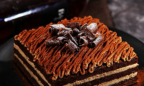 栗子巧克力蛋糕 的做法