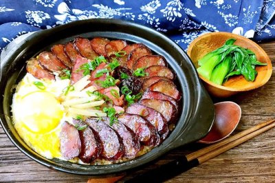 好吃的臘肉燜飯的家常做法_臘味煲仔飯,好吃的臘肉燜飯怎麼做好吃_豆