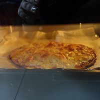 无面粉无油の花菜底披萨的做法图解12