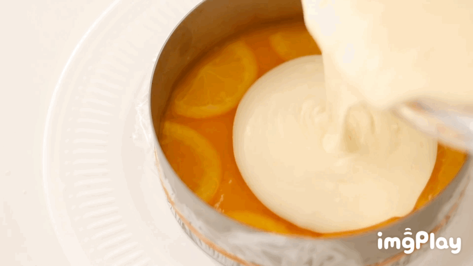 橙子果冻慕斯蛋糕的做法图解11