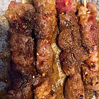 家庭非碳烤新疆烤羊肉串的做法图解7