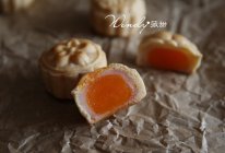 广冰咸蛋黄月饼的做法