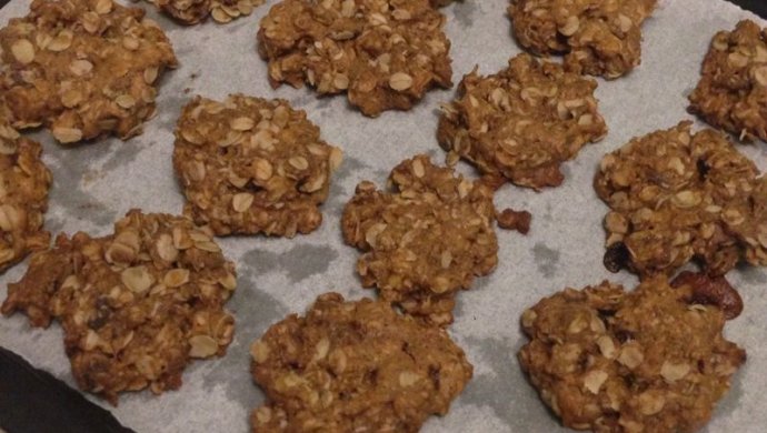 简单至极红糖燕麦饼干