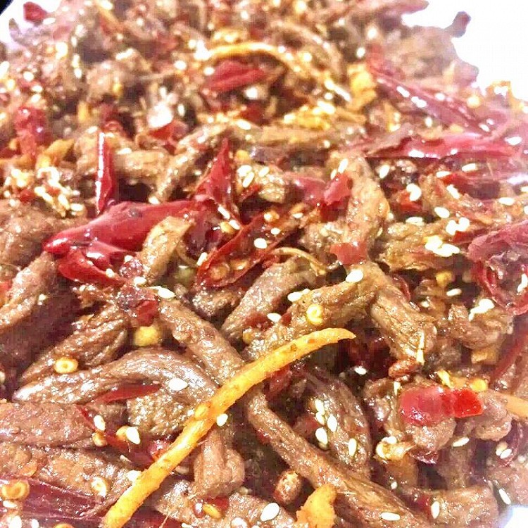 独家秘制｜越辣越想吃的四川牛肉干的做法