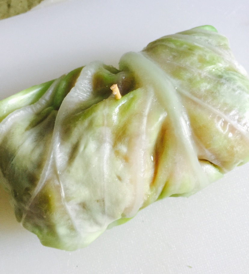 红汤卷心菜包肉（ロールキャベツ）的做法图解11