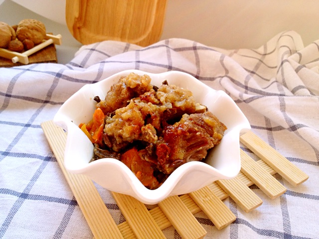 干豆角蒸排骨
