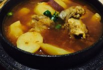 韩式大棒骨土豆汤的做法