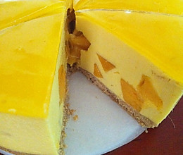 芒果慕斯蛋糕（6寸）的做法