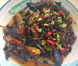 双椒茄条的做法
