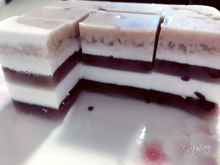 红豆沙椰汁糕的做法