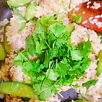 青瓜牛肉炒饭的做法图解16