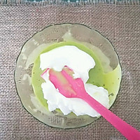 黄瓜汁冰棒蛋糕#有颜值的实力派#的做法图解8